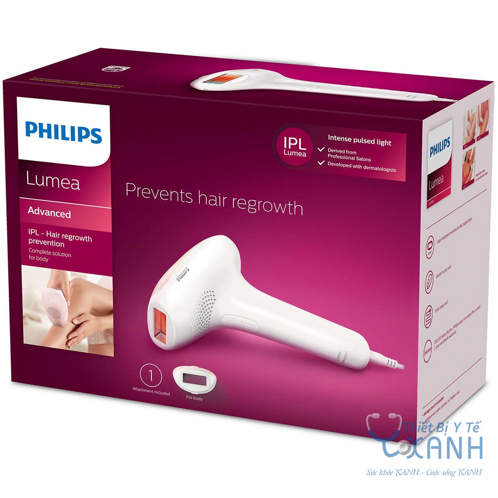 MÁY TRIỆT LÔNG CÁ NHÂN IPL PHILIPS SC1993