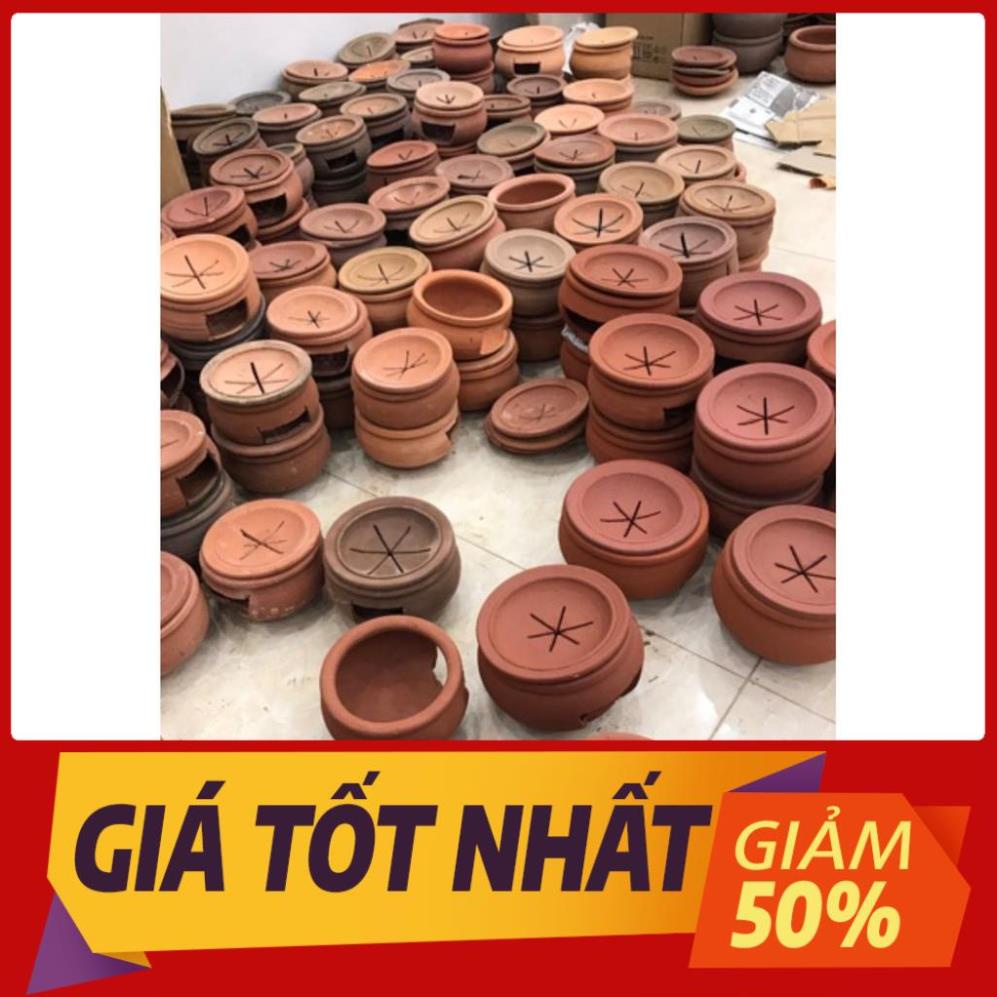 Bếp xông, bếp đốt bồ kết, xả, chanh Bát Tràng