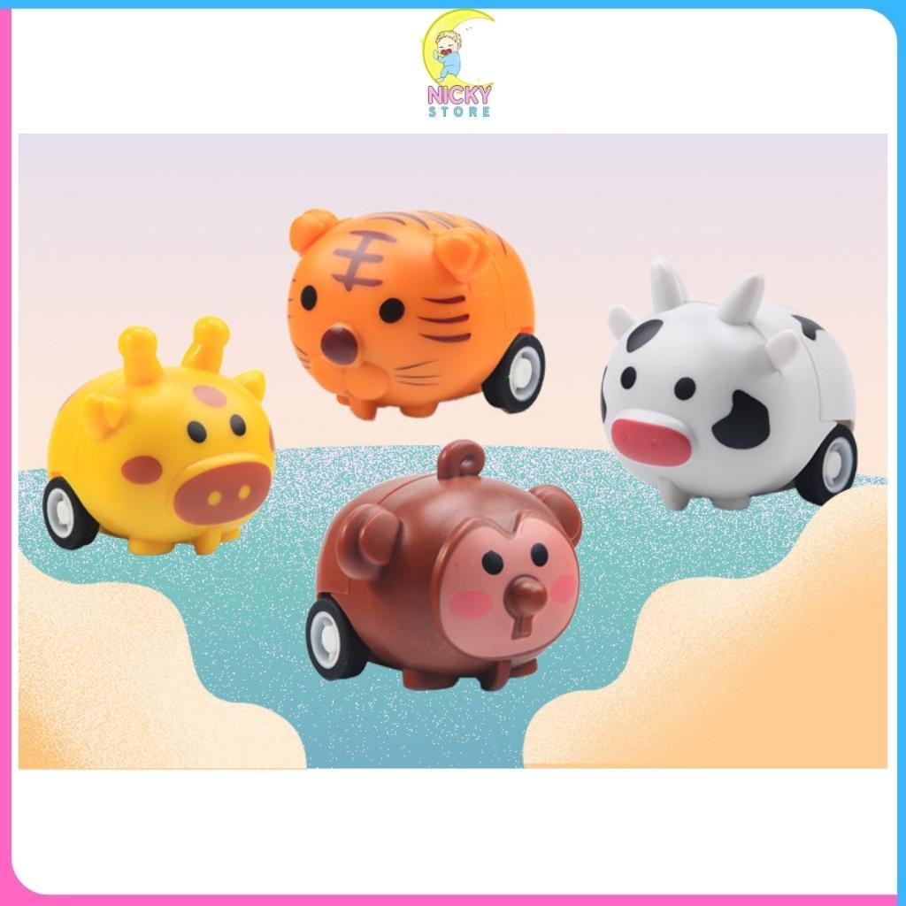 Đồ Chơi Chạy Cót Cho Bé Hình Con Vật Dễ Thương Trợ Thủ Đắc Lực Cho Bé Nhỏ Tập Trườn, Bò Hoặc Bé Lớn Chơi Giải Trí