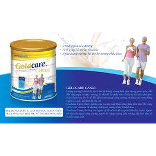 Sữa bột Goldcare Canxi hương vani 900gr