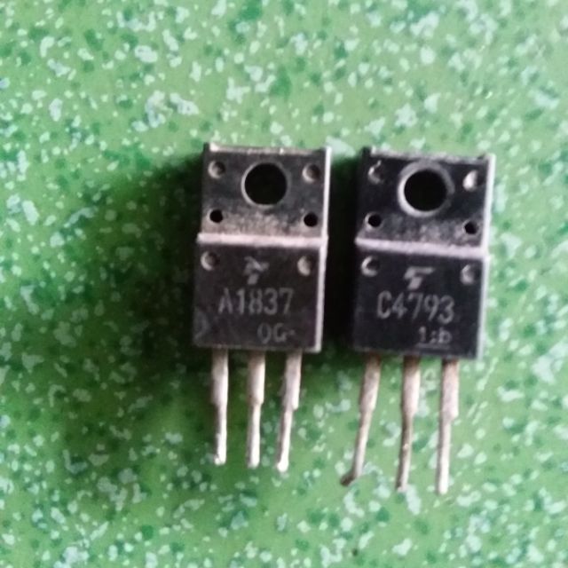 1 cặp Tranitor A1837+C4793 bãi