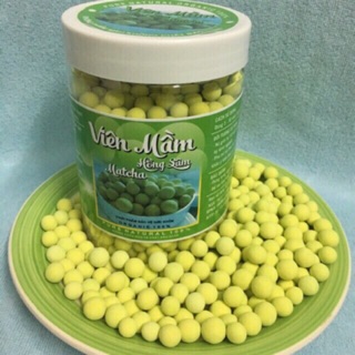 500G Viên mầm hồng sâm mátcha cao cấp