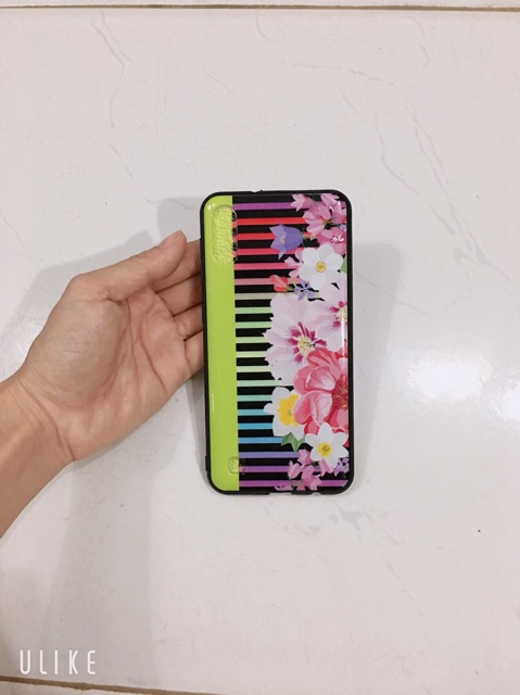 Ốp hoa kẻ xanh nõn chuối sam sung A10,M10