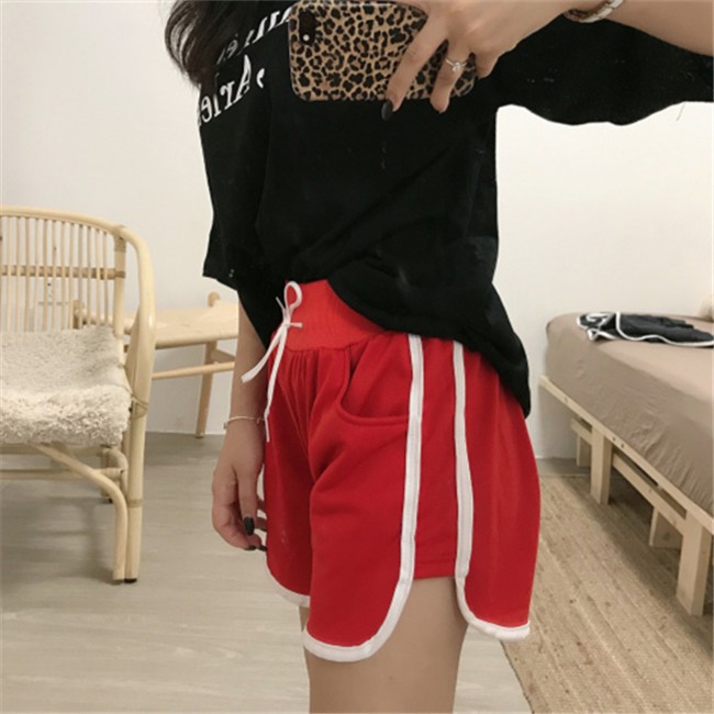 Quần Short Lưng Cao Dáng Ôm Phong Cách Retro Thời Trang Mùa Hè Dành Cho Nữ 863