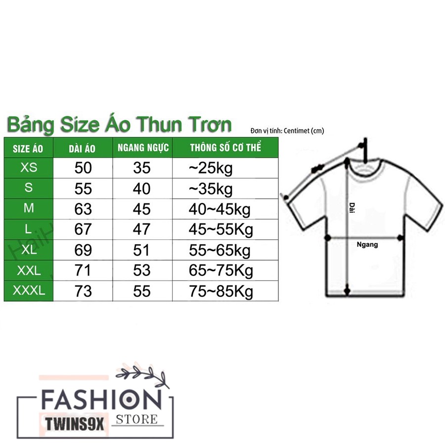 Áo Thun Trơn Đen-Trắng Form Chuẩn Tay Ngắn, Chất COTTON Cao Cấp, AT09.1 | BigBuy360 - bigbuy360.vn