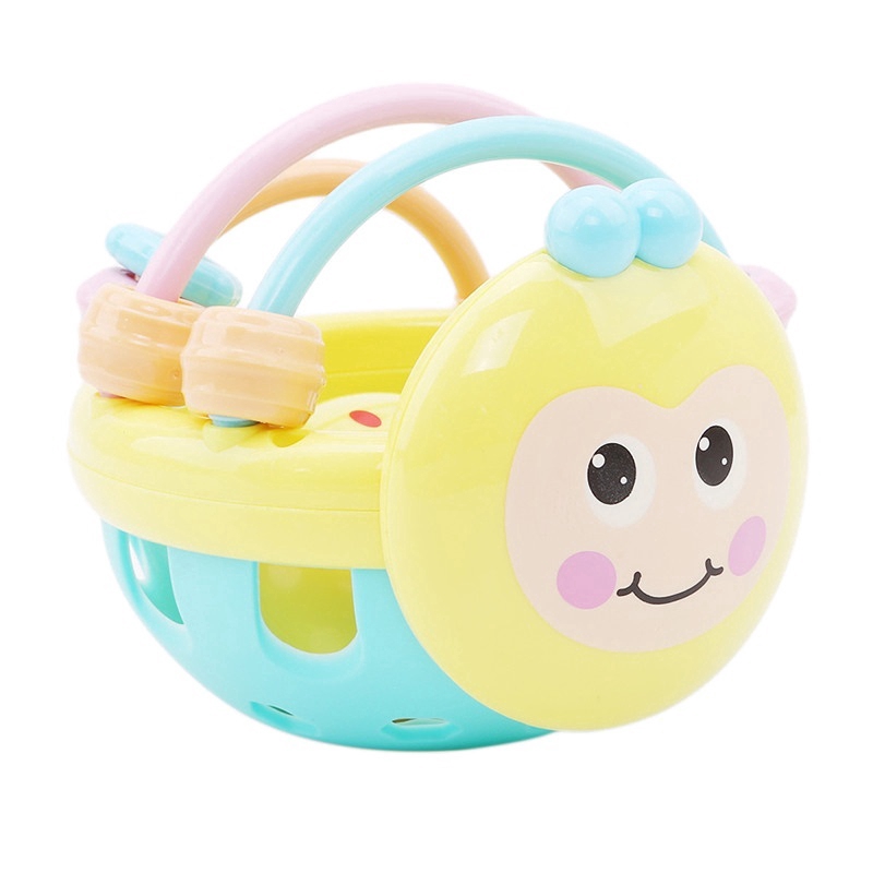 Đồ chơi chuông lắc cầm tay tạo hình chú ong dễ thương cho bé