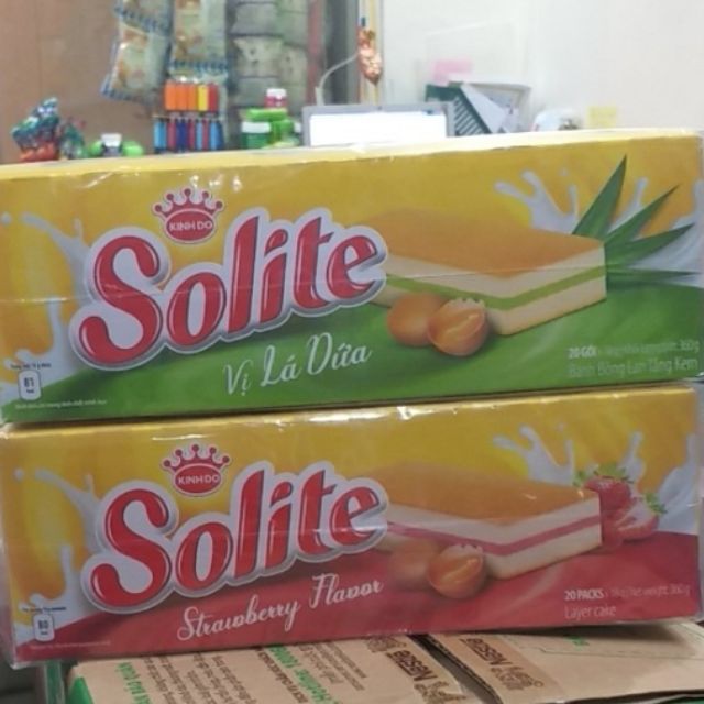 Bánh bông lan Solite 360g