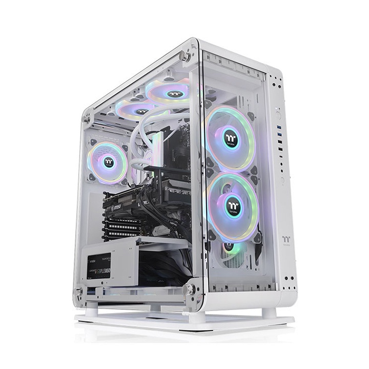 Vỏ case Thermaltake Core P6 TG Snow - Hàng chính hãng