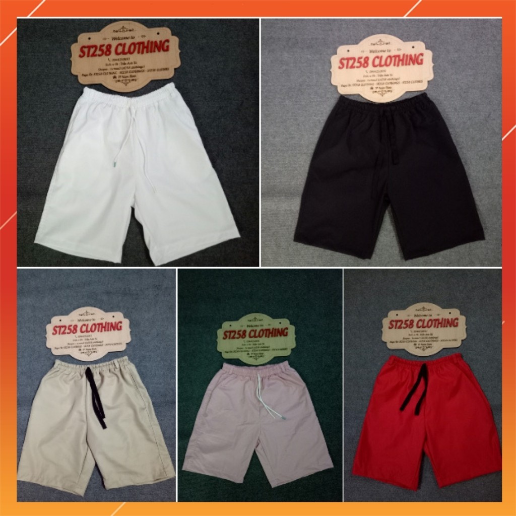 Quần short kaki ( size 30kg -100kg tương ứng size M - 3XL )