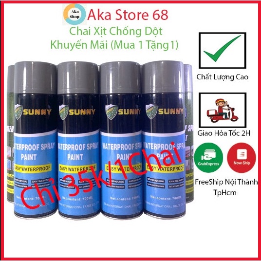 Keo Chống Thấm - Xịt Chống Thấm - Chống Thấm Chống Dột - Mua 1 Tặng 1