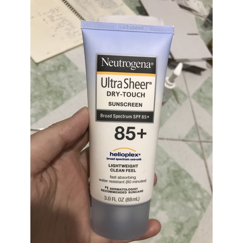 Kem Chống Nắng Neutrogena Ultra Sheer Dry-Touch Sunscreen SPF 85+ (88ml)