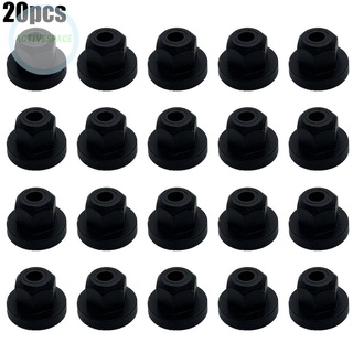 20 đai ốc nhựa lỗ 4.5mm dành cho BMW E61 E65 E90 E91 X3 E36 E39 E46 cao cấp