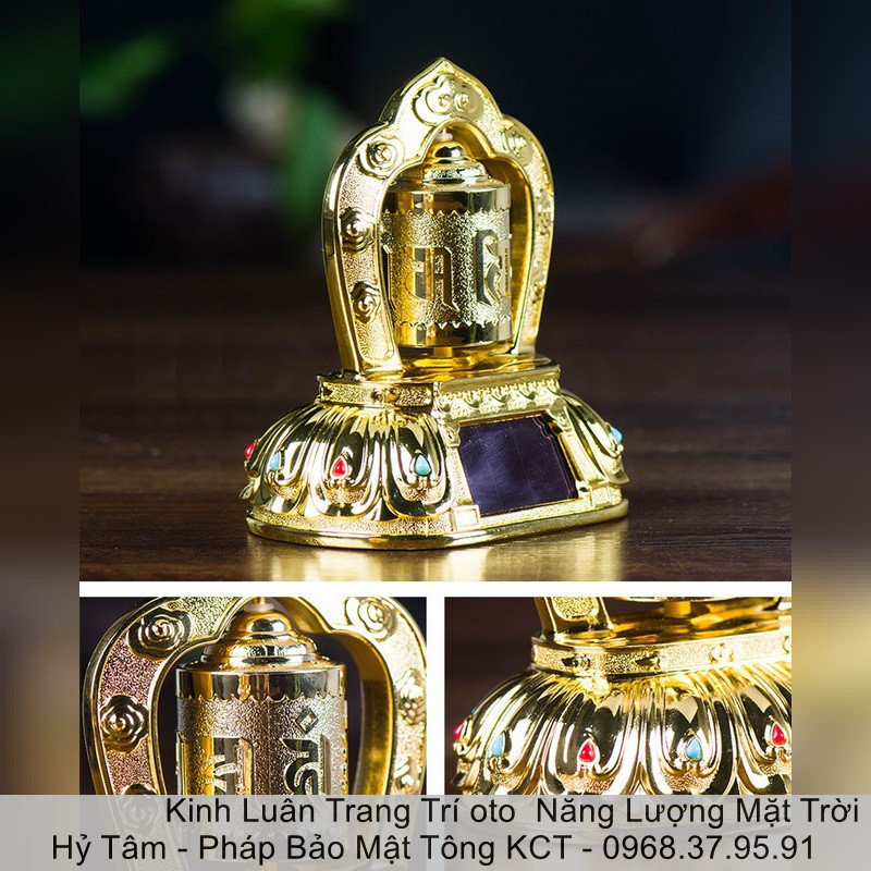 Kinh Luân Trang Trí Ôtô Chạy Năng Lượng Mặt Trời Và Pin Chất lượng cao