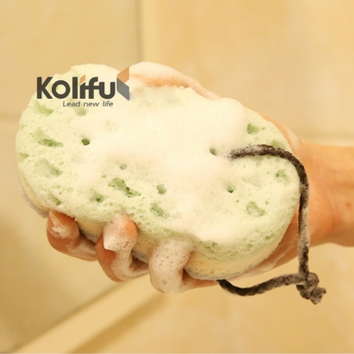 1 Miếng Bọt Biển Tẩy Tế Bào Chết Toàn Thân Thích Hợp Cho Mọi Loại Da