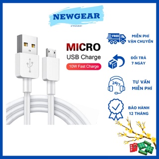 Dây Cáp Sạc Micro USB 5A, 1M Truyền Data Cho Android, Samsung, Huawei, Xiaomi - Bảo Hành 12 Tháng, 1 Đổi 1