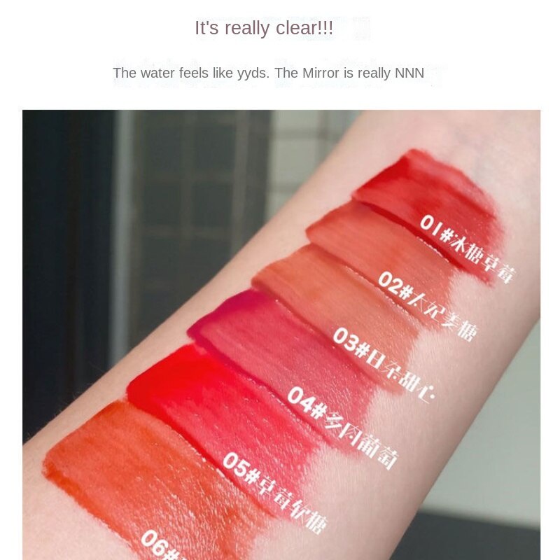 Son kem bóng Herorange dưỡng ẩm thiết kế vỏ in hình quái vật độc đáo thời trang