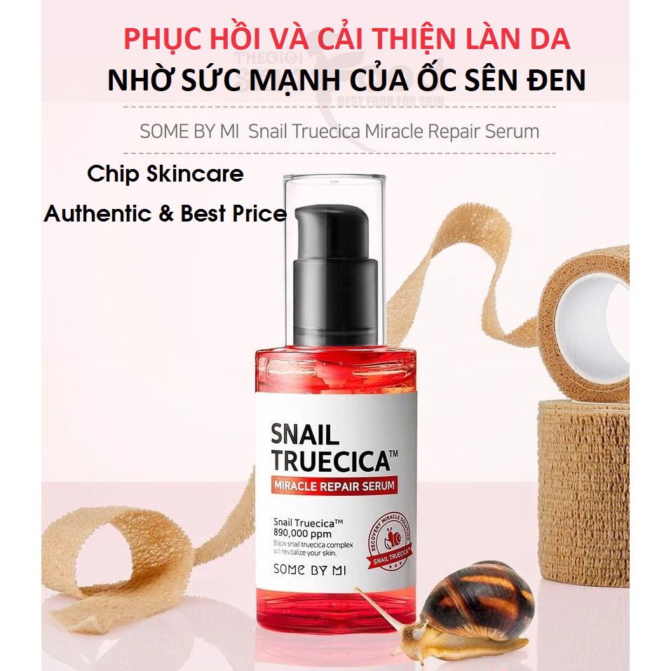 Tinh Chất Ốc Sên Phục Hồi Da SOME BY MI Snail Truecica