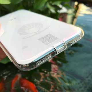 Ốp lưng iPhone X Silicon hiệu Oucase - (Trong suốt)