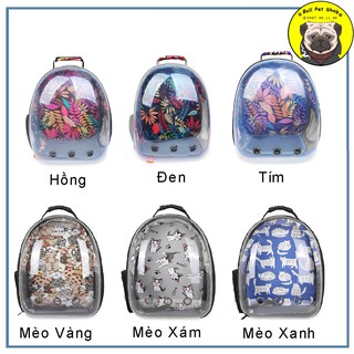 [New] Bộ Sưu Tập Balo Phi Hành Gia Trong Hoạt Hình Balo Vận Chuyển Chó Mèo Dành Cho Thú Cưng Dưới 7kg Chất Liệu Cao Cấp