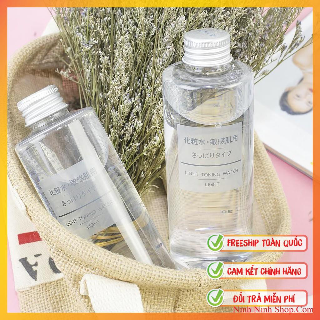 [Hàng Nhật Chuẩn] Nước Hoa Hồng Toner MUJI Cân Bằng Da 200ml
