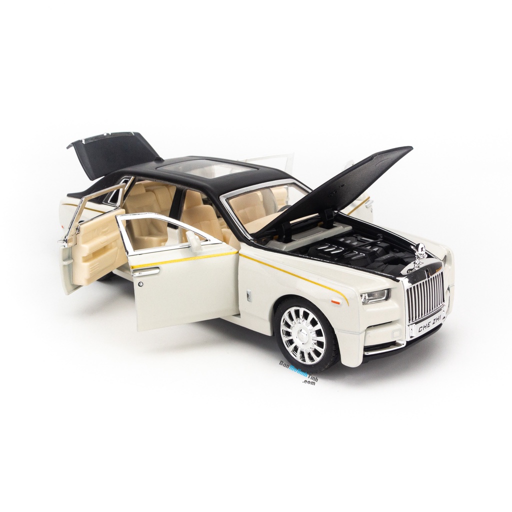 Mô hình xe siêu sang Rolls Royce 1:32 Double Horses, Newao Toys, Chezhi