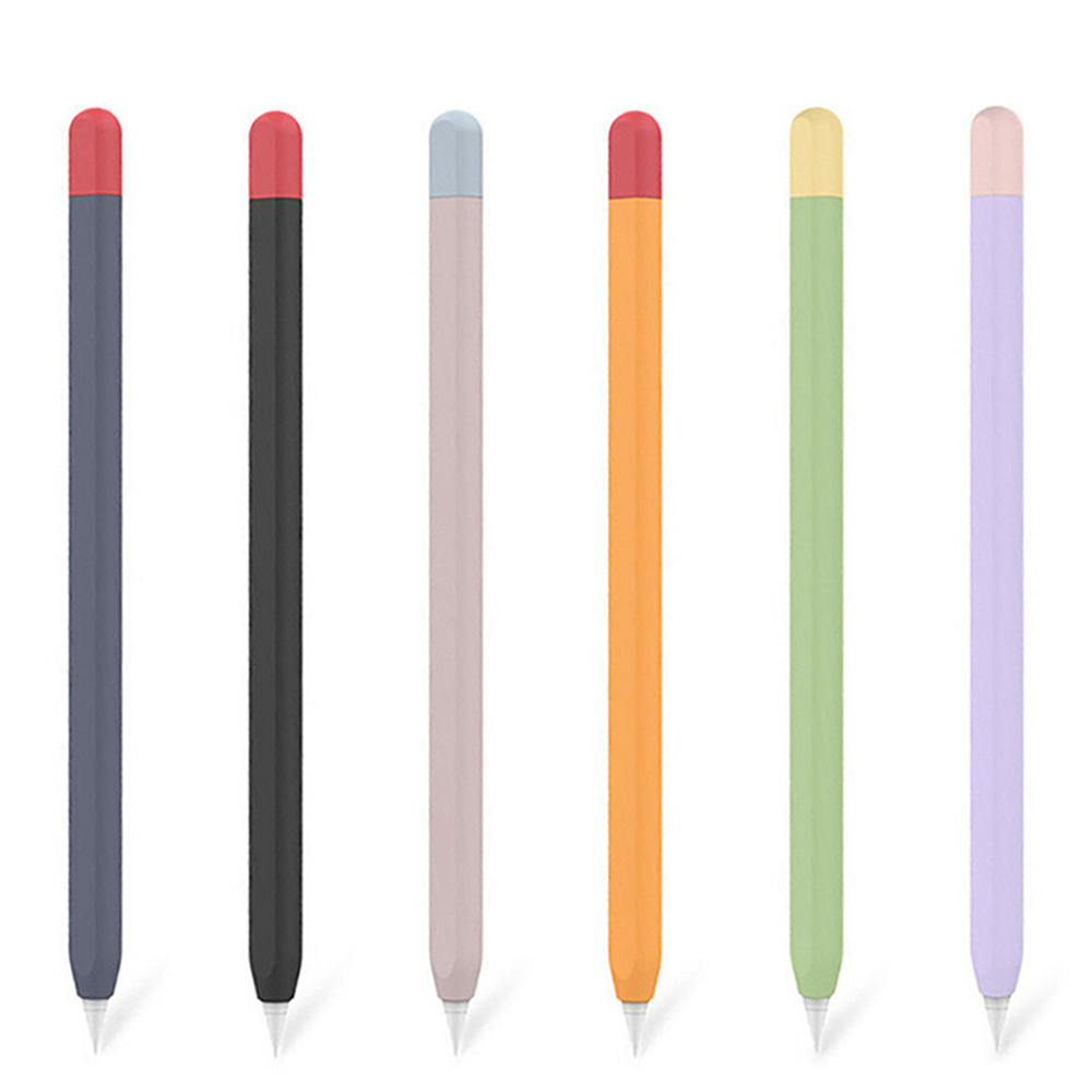 Vỏ Silicone Bảo Vệ Bút Cảm Ứng Cho Táo Pencil Thế Hệ 1/2