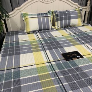 Bộ chăn ga chun trần chất cotton