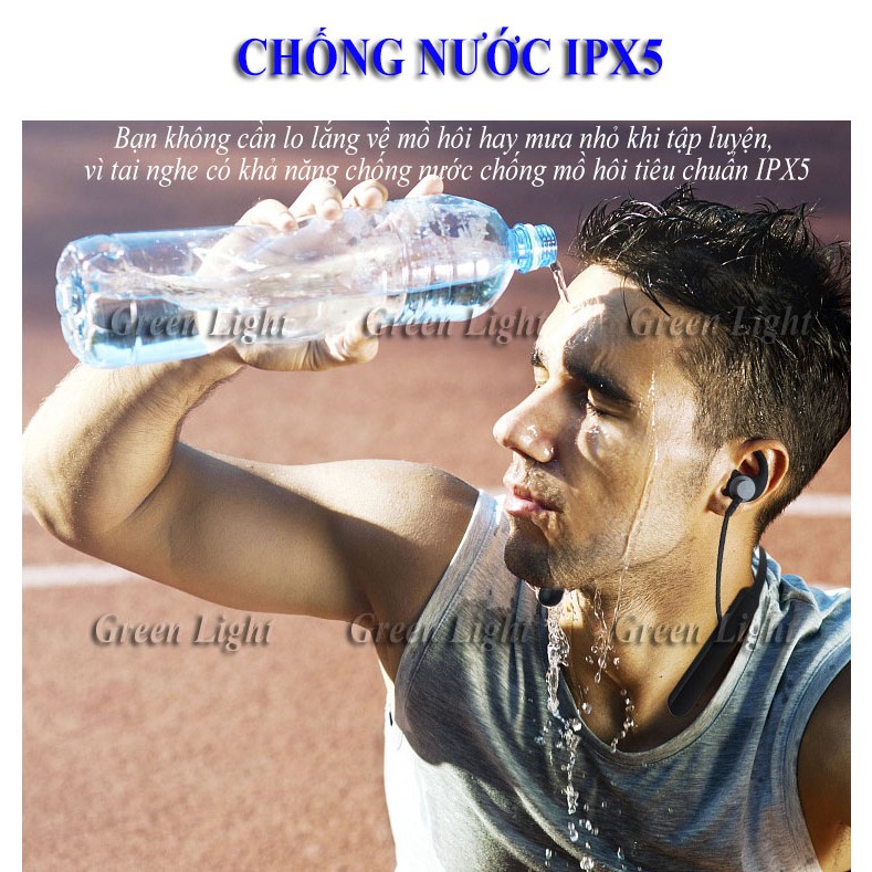 Tai nghe thể thao Bluetooth 5.0 ZH450 TAI NGHE  bluetooh pin tâu bass mạnh-