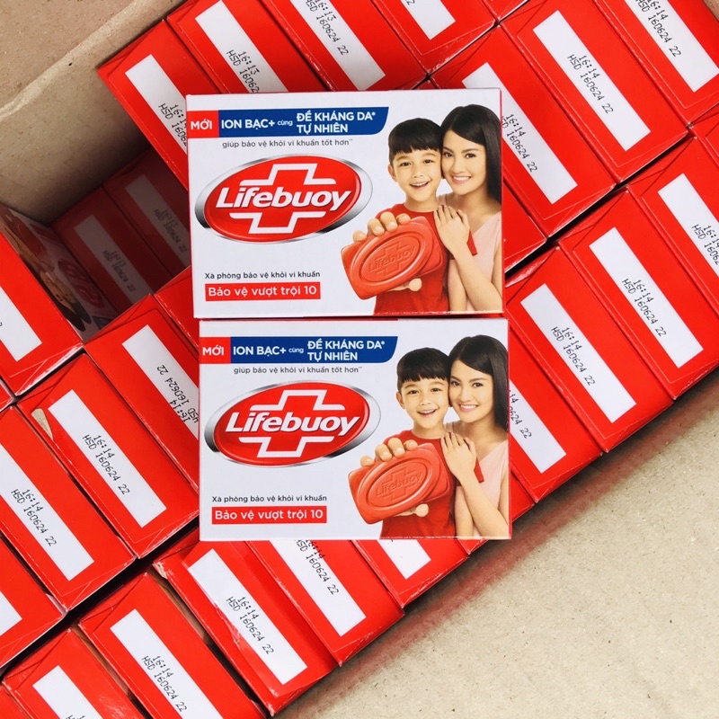 Xà phòng cục bảo vệ khỏi vi khuẩn LIFEBUOY 90 gram