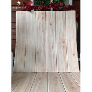 combo10 tấm Xốp dán tường vân gỗ hàn quốc