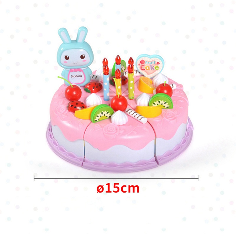 Hộp 37 món đồ chơi cắt bánh sinh nhật vui nhộn cho bé