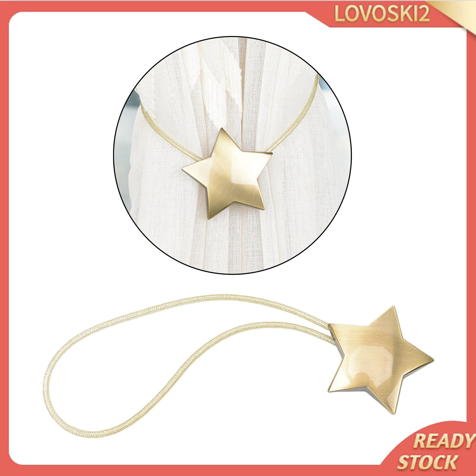 Dây Buộc rèm cửa sổ Có Nam Châm Loski2 (18 Inch)