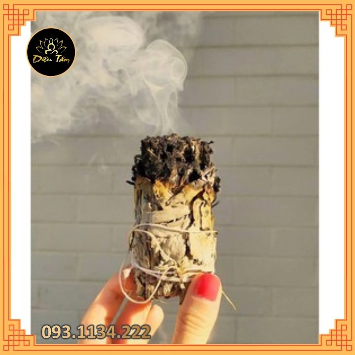 Bó Xô thơm trắng - Thảo mộc thanh tẩy, xông nhà cửa