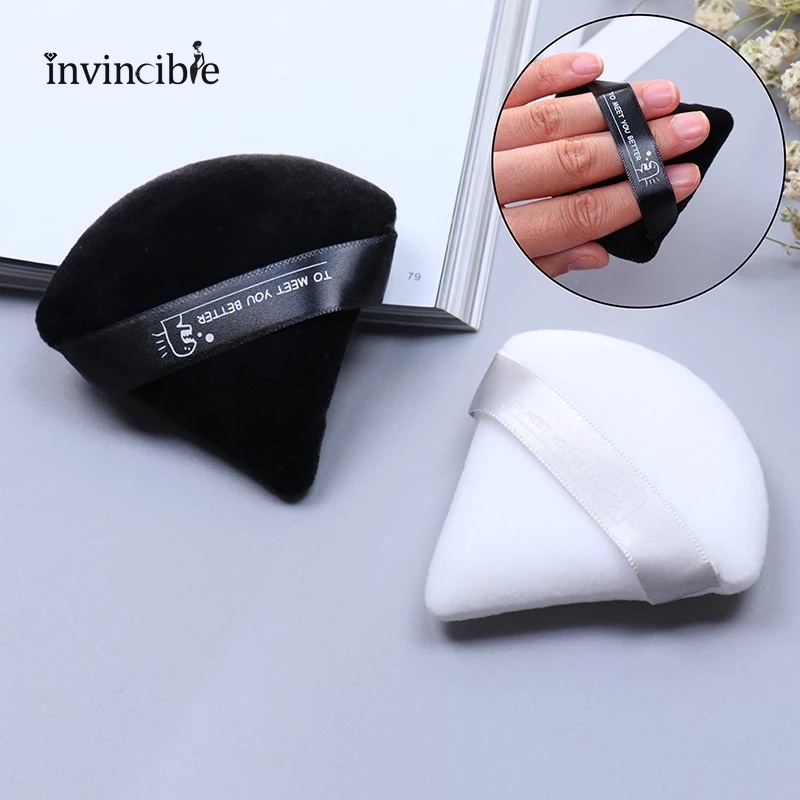 [Hàng mới về] 2 Mút trang điểm hình tam giác mini có thể giặt sạch