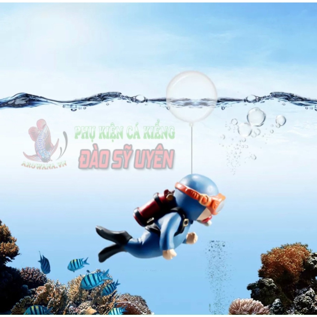 [THỢ LẶN] ĐỒ CHƠI TRANG TRÍ BỂ CÁ CẢNH [HOT HOT]
