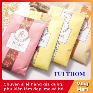 Túi thơm treo phòng treo tủ quần áo loại vỏ nhiều màu (TTM02) Vbig Mart
