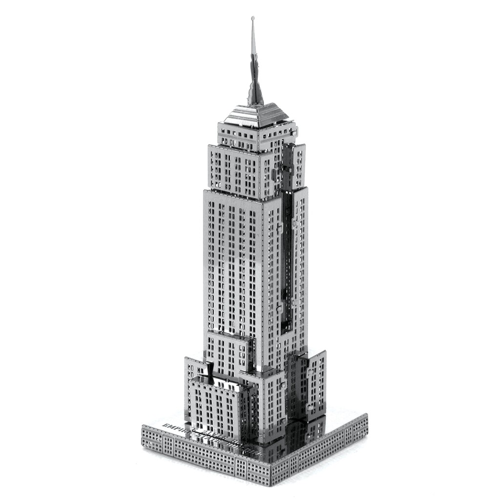 Đồ Chơi Mô Hình Kim Loại 3D Tự Lắp: Tháp Empire State - EDC STUFF shop