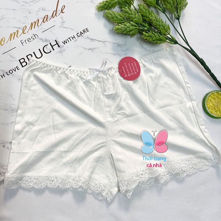 QUẦN LÓT ĐÙI MẶC VÁY VIỀN REN - QLNU19