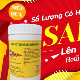 Tinh Bột Nghệ Nguyên Chất NUTI TAM ĐẢO 500g  💝TINH BOT NGHE💝 Tinh Bột Nghệ Vàng, Đỏ, Đen, Viên Nghệ Mật Ong Đắp Mặt