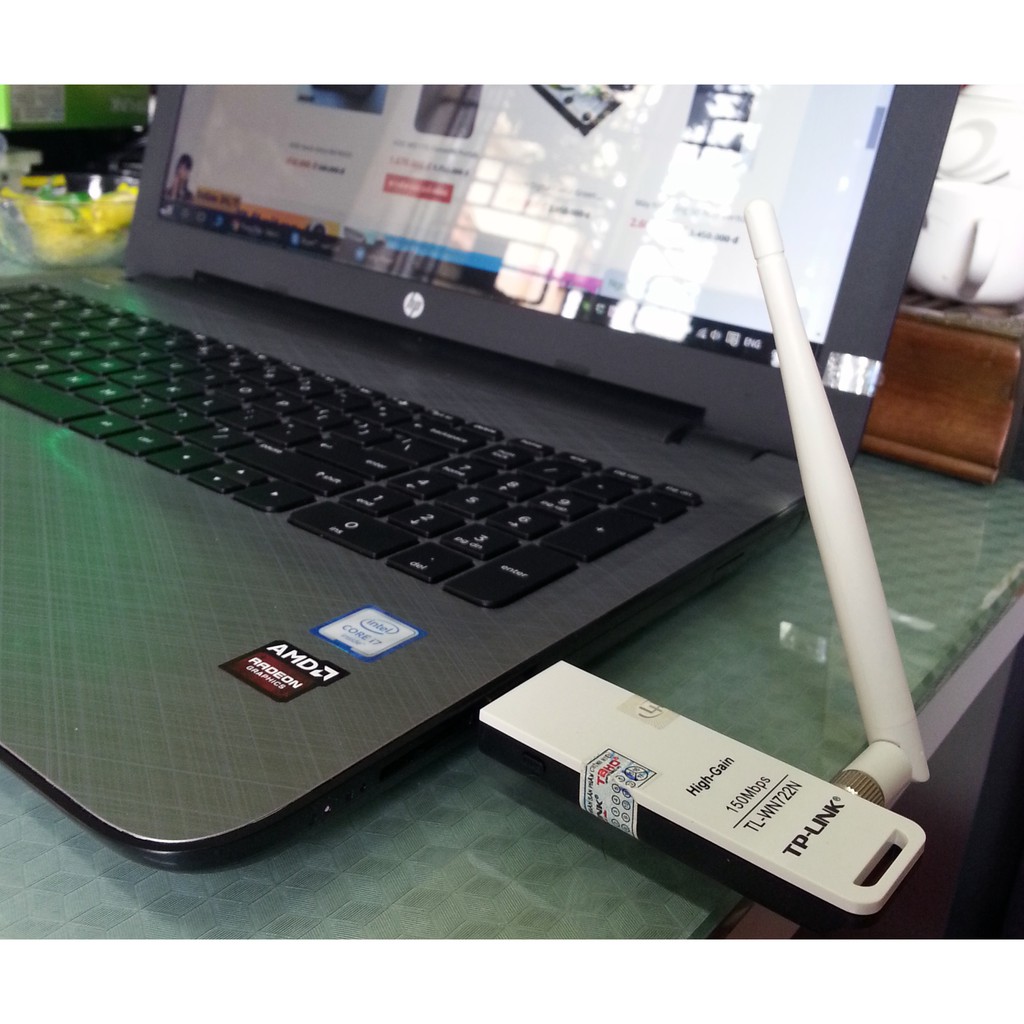 Bộ Thu WiFi TPLink TL-WN722N chuẩn N 150Mbps | BigBuy360 - bigbuy360.vn