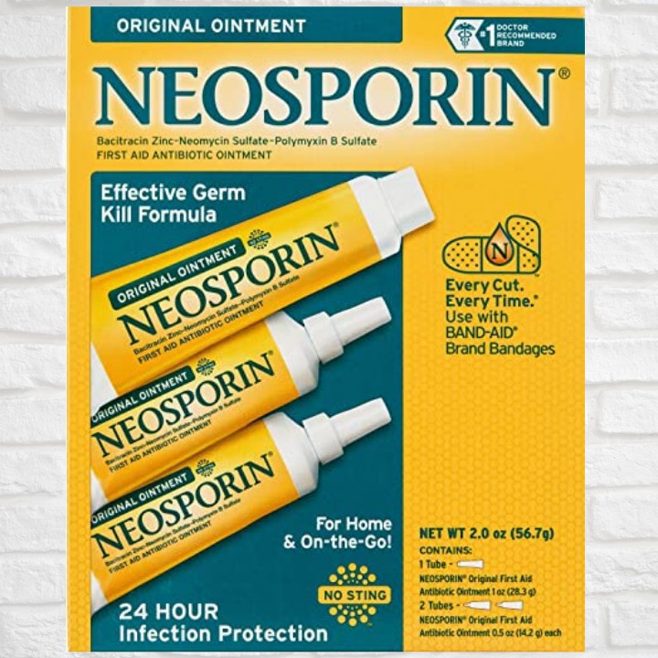 Kem Mỡ Trị Bỏng, Mọi Vết Cắt, Liền Sẹo Neosporin Pain Relief Ointment