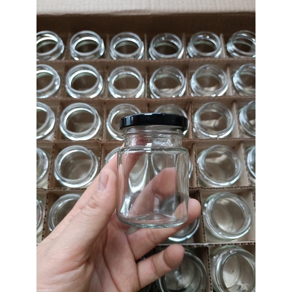 Hũ thuỷ tinh chưng yến tiện dụng (dung tích 75ml/100ml/150ml/250ml/350ml/500ml)