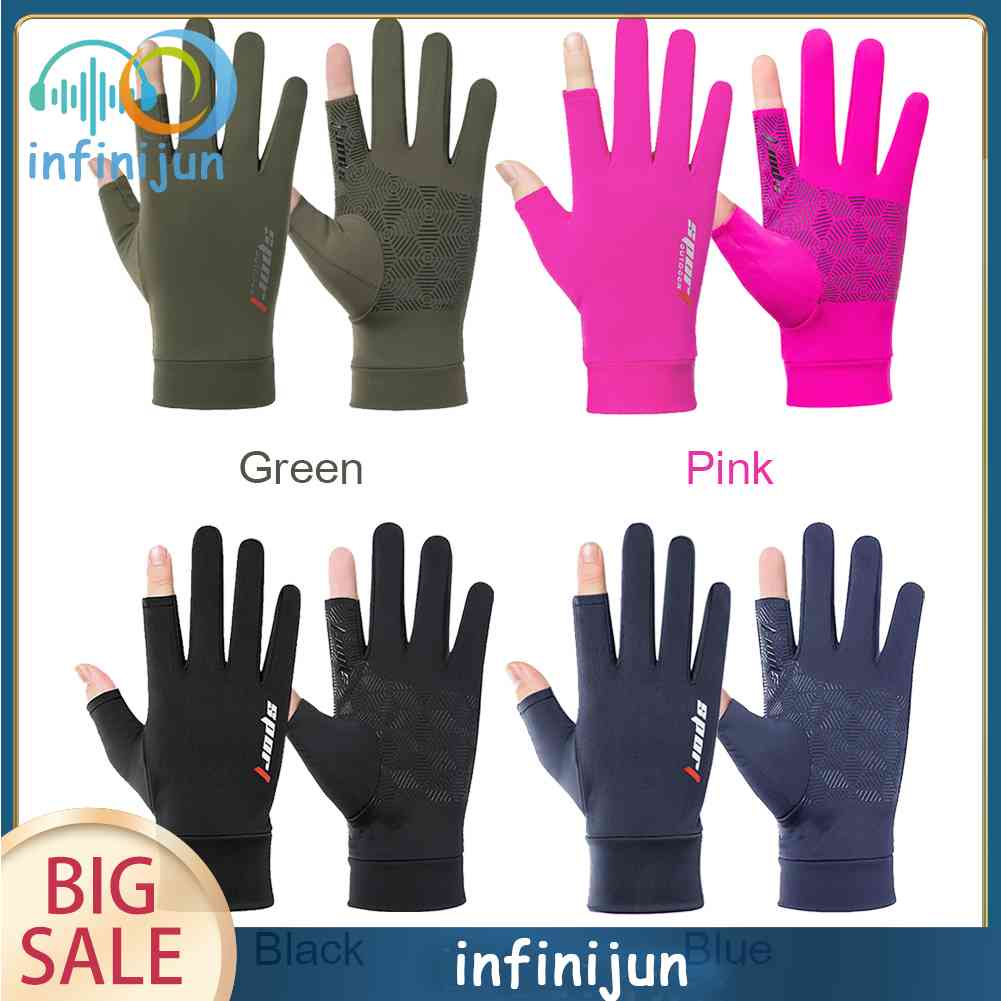 1 Đôi Găng Tay Câu Cá Chống Trượt 2 Ngón Cao Cấp Sự Bảo Vệ