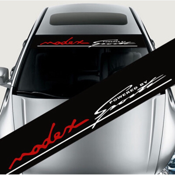 Decal phản quang nhiều màu dán kính chắn gió xe ô tô chất lượng
