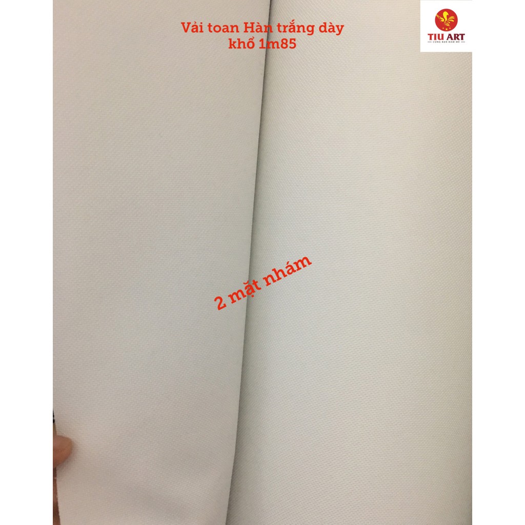 Toan vẽ Tranh/Canvass vải Hàn dày 40x50, 40x60, 50x50