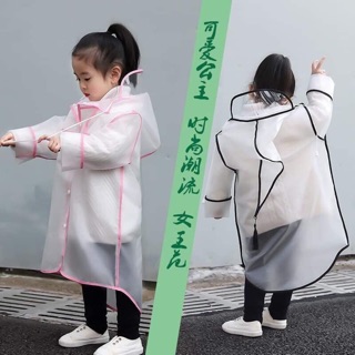 Áo mưa trong suốt cho bé