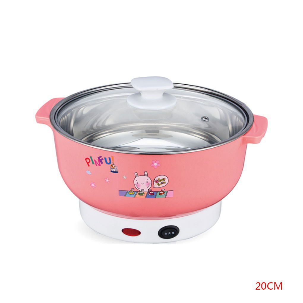 Nồi lẩu điện 28cm ⚡ Bếp ăn lẩu đa năng ⚡ Bếp điện đa năng dành cho gia đình phù hợp với 4-6 người