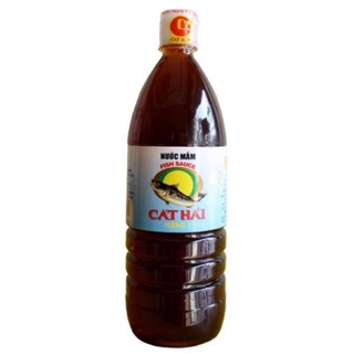 Nước mắm cát Hải chai 1l