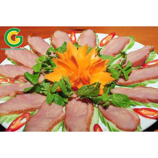 [Freeship HCM] Lườn Ngỗng Nga Xông Khói Nhập Khẩu Green Good Salad, Sốt, Áp Chảo 250gr