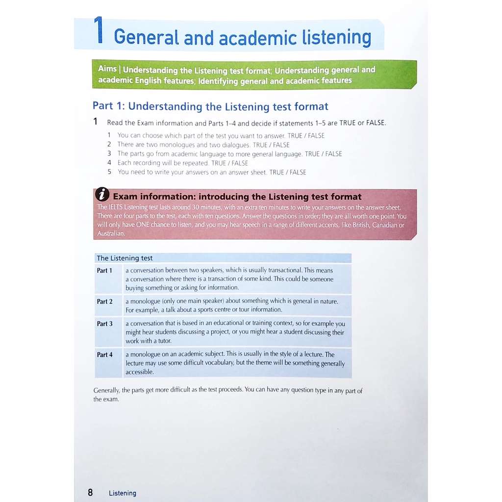 Sách IELTS - Preparation And Practice